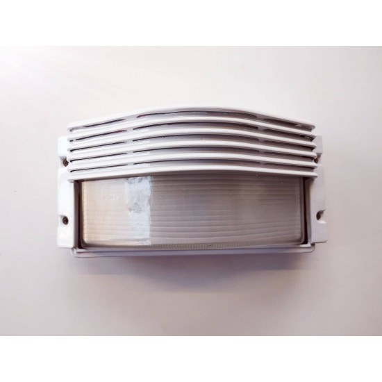Bulkheadwall luminaire - E27 60W - White - Ferrara