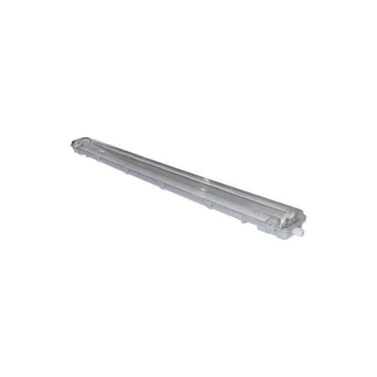 Φωτιστικό Στεγανό Μίνι Με Καθρέπτη IP65 Για Λάμπα LED T8 1x120cm - adeleq