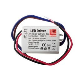 Τροφοδοτικό για ταινιες LED 230V / 24V DC 6W πλαστικό IP20 - adeleq