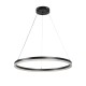 LED pendant light LED 30W 3CCT (by switch on base) D:60cm (6095-C-Black) - INLIGHT