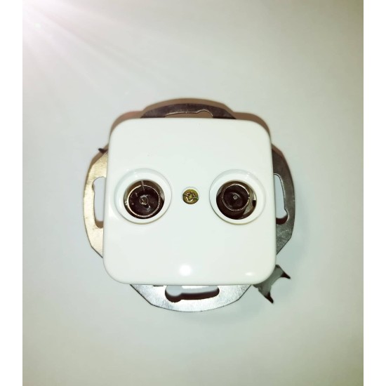 Πρίζα TV-RD μηχανισμός/Πλακίδιο τερματική - NIESSEN