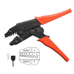 Πρέσα Καστάνια για Mύτες Διπλές Τύπου Telemecanique 2x0.5-2x6mm² - adeleq