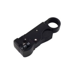 Γδάρτης Καλωδίων Τηλεόρασης RG58 - RG59 - RG62 Μάυρος- adeleq