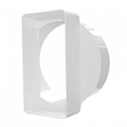 Αντάπτορας εξαερισμού από Φ.100 σε 100x55mm  - DABLER