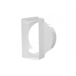 Αντάπτορας εξαερισμού από Φ.100 σε 100x55mm  - DABLER