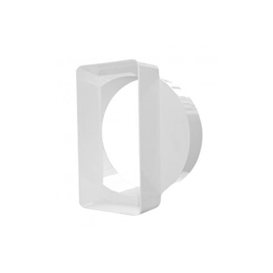 Αντάπτορας εξαερισμού από Φ.100 σε 100x55mm  - DABLER