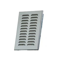 Περσίδα ορθογώνια εξαερισμού απο ανοξείδωτο ατσάλι  - DABLER