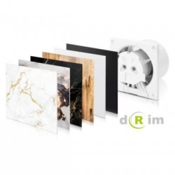 Εξαεριστήρας λουτρού λευκός Φ100mm - Drim Standard - airRoxy