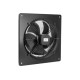 Εξαεριστήρας βιομηχανικού τύπου μάυρος Φ200mm - AROK - airRoxy
