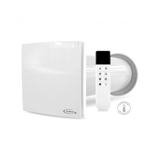 Σύστημα εξαερισμού ανάκτησης θερμότητας - Φ100mm - aiRheat