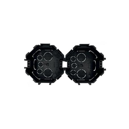 Κουτί διακόπτη συνδεόμενο ενιαίου πλαισίου Οκτάγωνο Φ67x50mm - DABLER