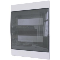 Πίνακας χωνευτός + Πόρτα / ΙΡ40 / 2 Σειρών / 12-26Μ 970.24.Β (RAL9010) Marlanvil
