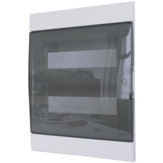 Πίνακας χωνευτός + Πόρτα / ΙΡ40 / 2 Σειρών / 12-26Μ 970.24.Β (RAL9010) Marlanvil