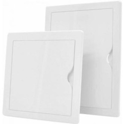 Πορτά ( Θυρίδα ) πλαστική εξαερισμού 150x150mm Λευκή  - DABLER