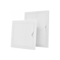 Πορτά ( Θυρίδα ) πλαστική εξαερισμού 150x150mm Λευκή  - DABLER