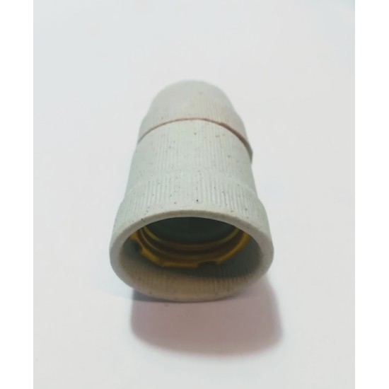 Ντουί E27 πορσελάνης βαρελάκι με φλάντζα AC44109