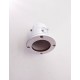 Floor aluminium spot white - 12V~250V 50W - Ferrara 