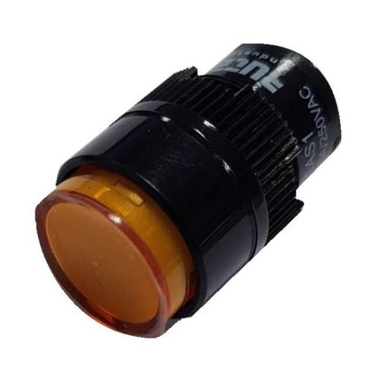 Μπουτόν Φ16 - 230V - LED Κίτρινο - LAS1Y-Ο - Xindali