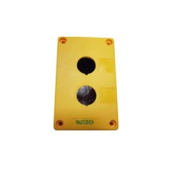Empty button panel 2 Seats Yellow PV2B