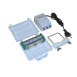 Ενισχυτής σήματος  μεγάλος TV - Ιστού κεραίας δύο εισόδων UHF 30dB 2U305G-F  - Mistral  