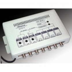 Eνισχυτής κεντρικής κεραίας με εισόδους VHF και 2 UHF & 4 εξόδους 30/40dB - 4Χ1125G  - Mistral  