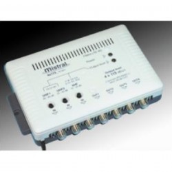 Eνισχυτής κεντρικής κεραίας με 3 εισόδους & 4 εξόδους UHF 40dB - 4Χ1125G  - Mistral  