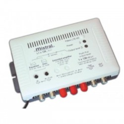 Eνισχυτής γραμμής κεραίας πολυ μεγάλος με equalizer 50 dB (CATV) - L1X120 - 0249 - Mistral  