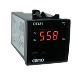Ψηφιακό θερμόμετρο πίνακος 230V AC / 0/600oC - DT481-230VAC-R - GEMO
