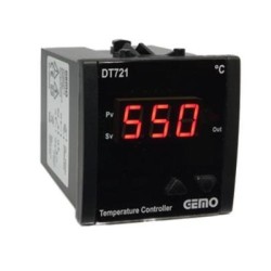 Ψηφιακό θερμόμετρο πίνακος 230V AC 0/600oC /  DT721-230VAC-R - GEMO