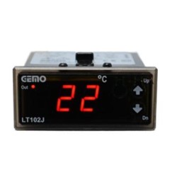 Ψηφιακό θερμόμετρο πίνακος 230V AC / 0/600oC - DT102AX-230VAC-R - GEMO