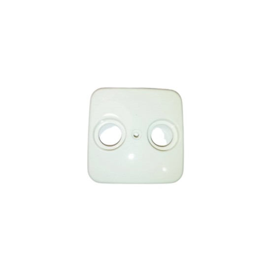 Socket TV-RD white Plate terminal/Intermediate Reflex - Busch-Jaeger
