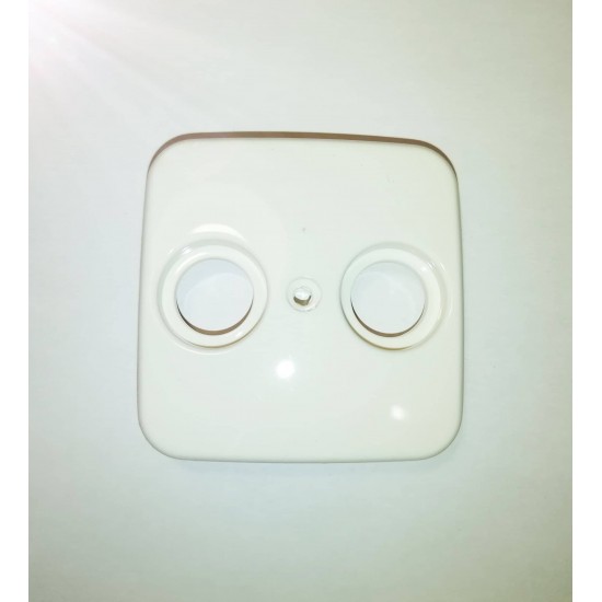 Πρίζα TV-RD Πλακίδιο τερματική/Διέλευσης Reflex - Busch-Jaeger