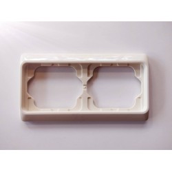 Frame 2 S horizontal iwory - alpha exclusive - Busch-Jaeger