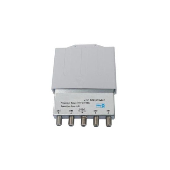 Δορυφορικός διακόπτης 4 εισόδων SAT - DISEQ 4 - Mistral