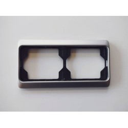 Frame 2 S horizontal titanium - alpha exclusive - Busch-Jaeger