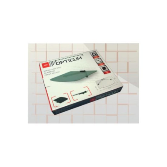 Single glass shelf for TV LCD -  0728