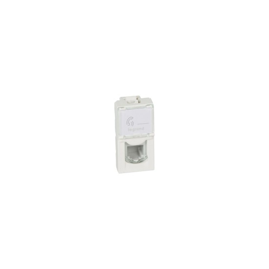 Telephone socket RJ11White Mosaic 078730 - Legrand
