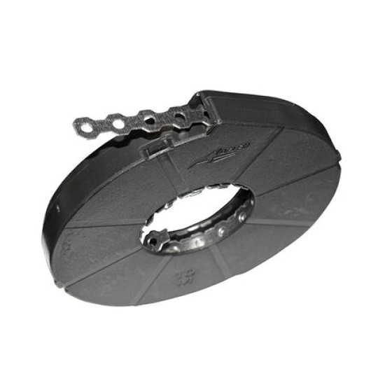 Τσέρκι στήριξης διάτρητο ρολό 10μ Πλατ:12mm Πάχ:0,7mm Φ6mm 12mm x 0,75mm - adeleq