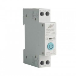 Τηλεχειριζόμενος διακόπτης ράγας SMART WiFi TUYA 40Α - adeleq