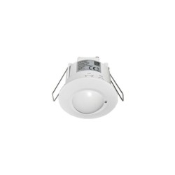 Ceiling mounted microwave sensor 360° 6A 230V white - 10-5002 - adeleq