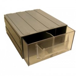 Συρτάρια αποθήκευσης μεγάλου μεγέθους με διαχωριστικά M:29 Π:25 Υ:12- DABLER