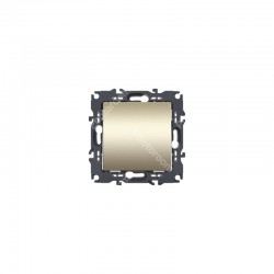 1 gang 1 way switch matt champagne PRIME acaelec