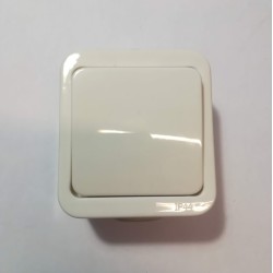 Διακόπτης A-R εξωτερικός λευκό -  IP44 - 10018M - BASSIAKOS