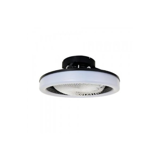 Ceilling fan luxury type White 48x20cm / 20W DC - Eidin - InLight