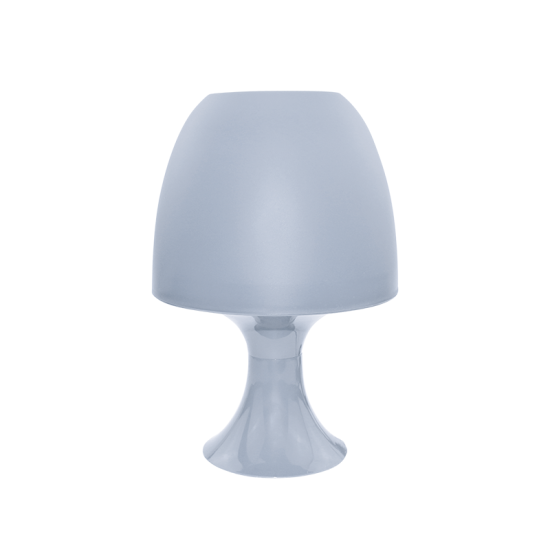 Φωτιστικό επιτραπέζιο LED 1XE14 max 25W Πλαστικό + PVC μάυρο καλώδιο / Μέντα H25.5CM NIOKI - acadecor 