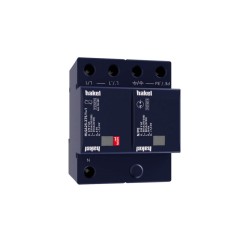 Αντικεραυνικό παλμικού ρέυματος & Απαγωγέας υπερτάσεων 1+1 HSLA25-275/1+1 |SPD T1+T2+T3 | Hakel®