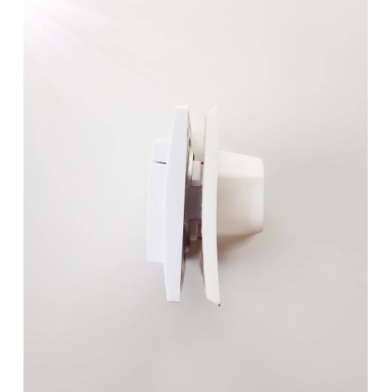 Πρίζα σούκο χωνευτή με πακάκι IP44 - Λευκό - Bassiakos