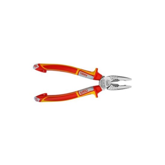 Πένσα NWS 1000V VDE Κίτρινη-Κόκκινη Λαβή 165mm - adeleq