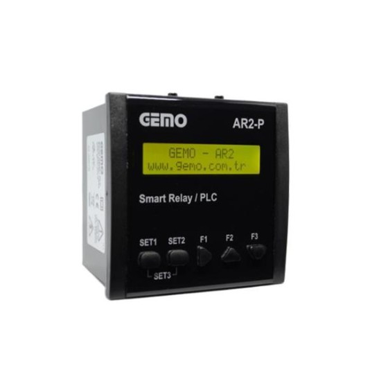 Προγραμματιζόμενος λογικός ελεγκτής PLC Πόρτας 10 ψηφιακών / 2 Αναλογικών εισόδων - 7 Ανοικτων εξόδων 100-240VAC(50/60Hz) - AR2-P-230VAC-10D2A-RTC - GEMO