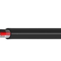 Καλώδιο καμερών 2 RG Micro + 2X0.50 Υπόγειο - Μάυρο